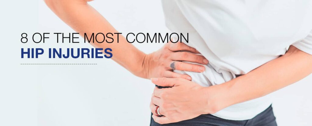 Most common hip injuries / pain