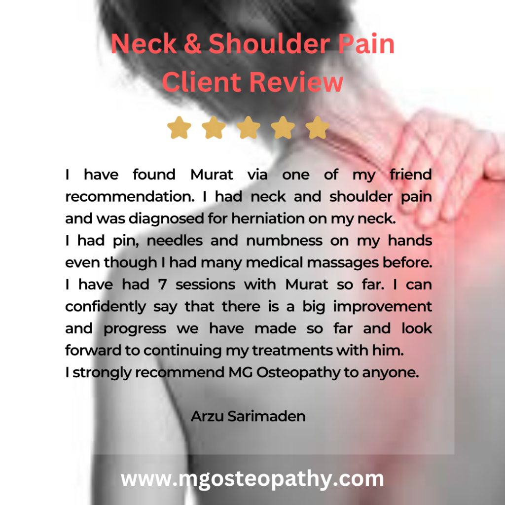 Posture Related Neck Pain | MG Osteopathy