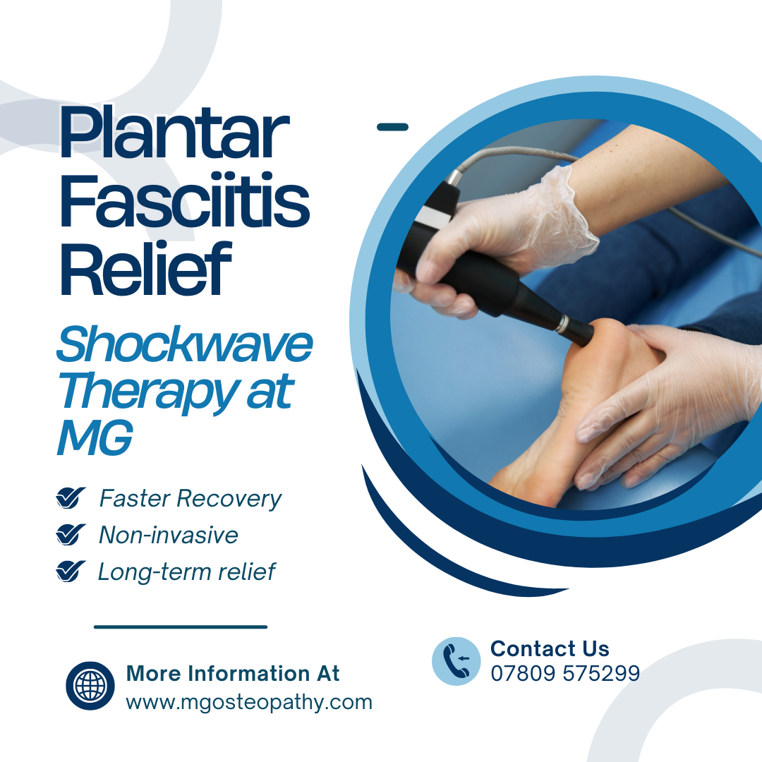 Plantar Fasciitis Relief shockwave therapy MG Osteopathy | MG Osteopathy & Sports Injury Clinic, Hackney, London | MG Osteopathy & Sports Injury Clinic, Hackney, London Plantar-Fasciitis-Relief-shockwave-therapy-MG-Osteopathy.png
