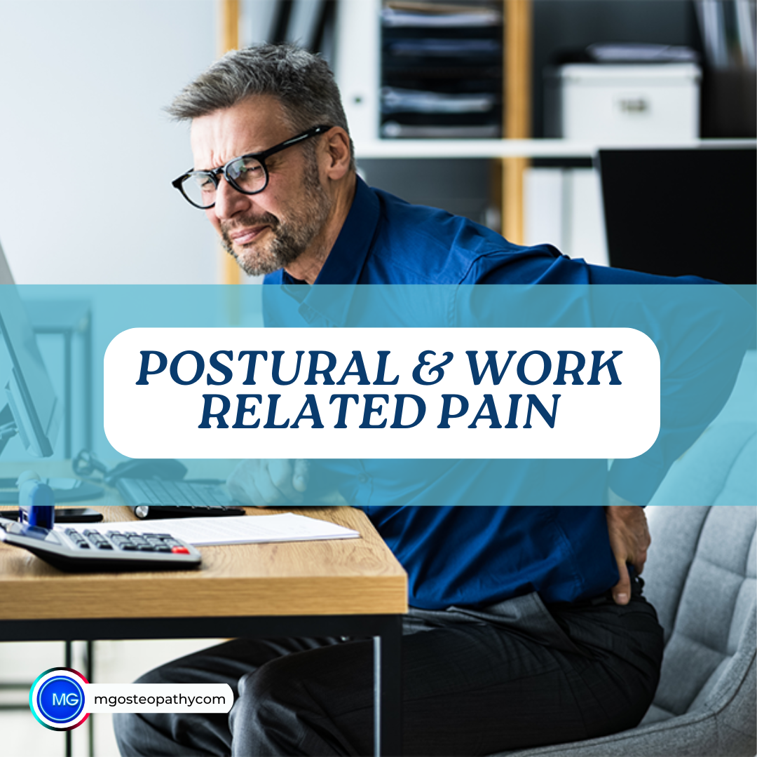 postural & work related pain | MG Osteopathy & Sports Injury Clinic, Hackney, London | MG Osteopathy & Sports Injury Clinic, Hackney, London